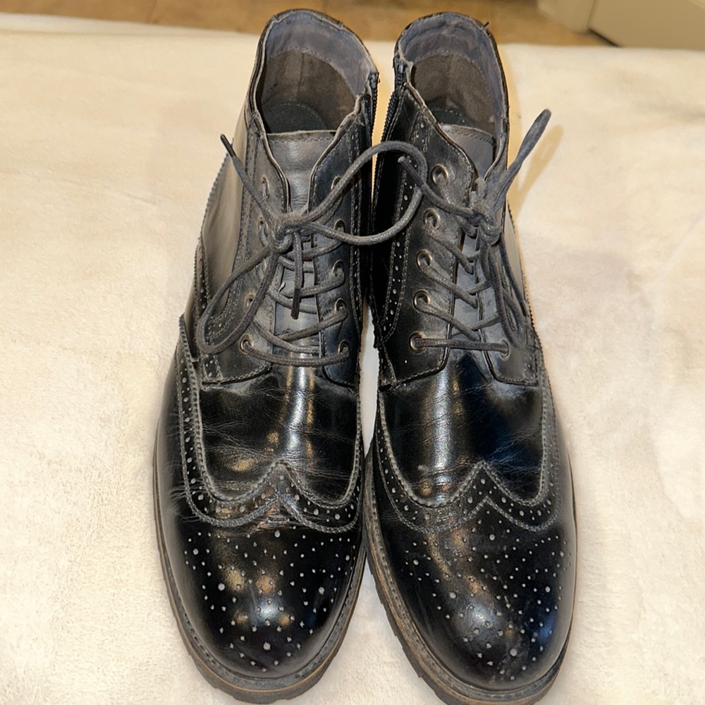 Men’s Steve Madden ankle boots black 10.5